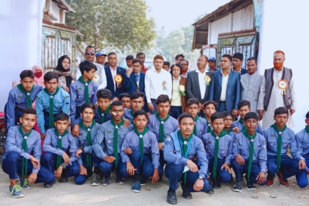 Md Anisujjaman participating in a youth scout program filled with teamwork, learning, and outdoor adventure.